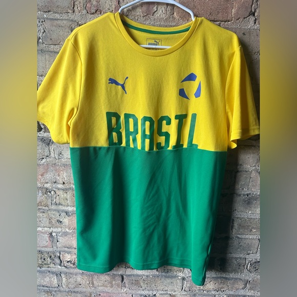 Puma Other - Puma Yellow and Green Tee